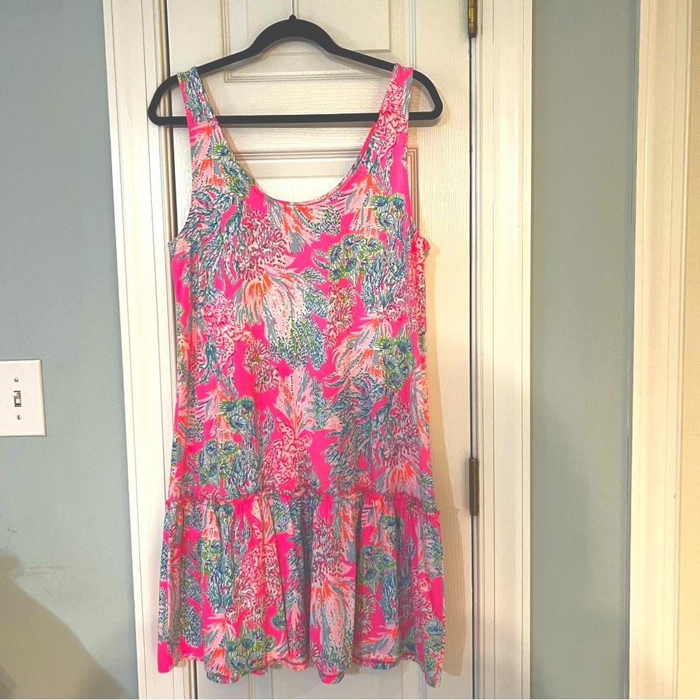 Lilly Pulitzer Skyelar Dress Size M; worn once!
